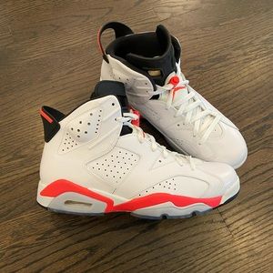 2014 Jordan 6 white infrared sz 10